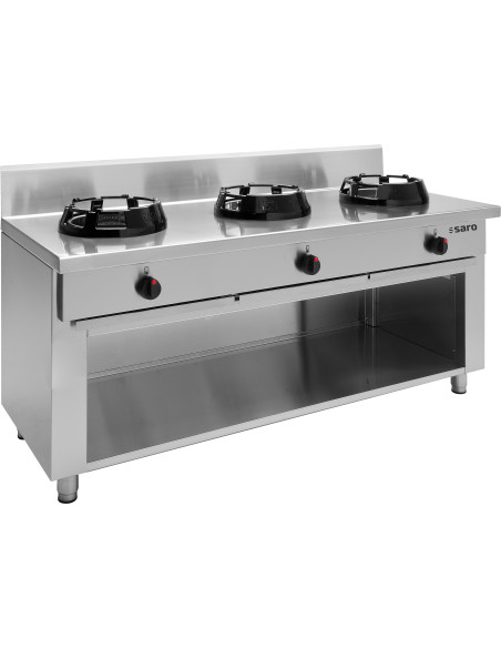 Wok gasspis med öppen botten modell CC/03