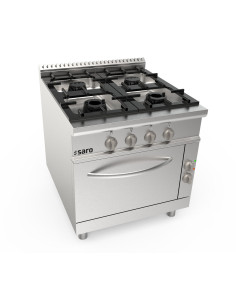 Gasspis + elektrisk ugn 4 brännare modell LQ / CUG4NE