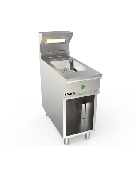 Pommes fritesvärmare med öppen botten modell LQ / SPE40BA
