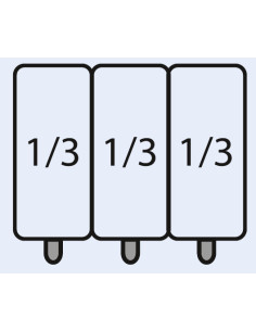 Pastakorgset 3 x 1/3
