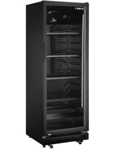 Dryckeskyl med glasdörr - svart, modell GTK 360