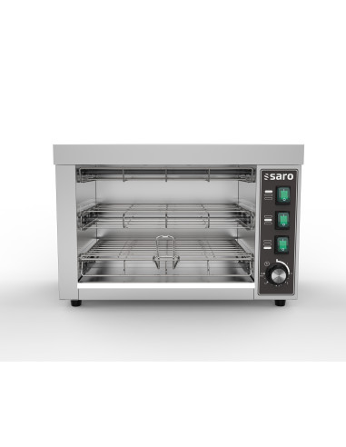 Brödrost med dubbelkvartsrör Modell ALIVA