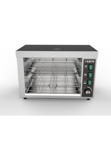 Brödrost med dubbelkvartsrör Modell ALIVA