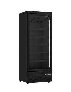 Kylskåp med glasdörr, modell GTK 600 PRO - svart