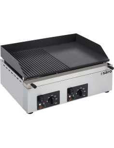 Stekplatta modell GPK 610 1/2 räfflad