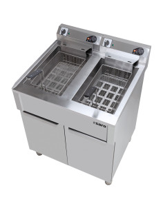 Elektrisk fritös 20+20 L modell BRAGA 2