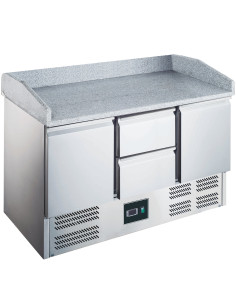 Pizzabord, 2 dörrar + 2 lådor, modell ES 903 PZ 2/2