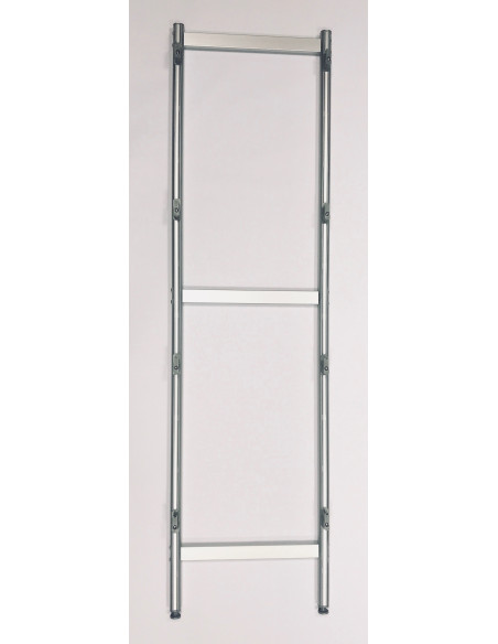 Aluminium sidopanel för 475 mm djup / höjd 1700 mm