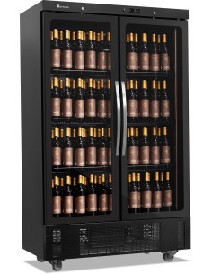 Vinkylskåp med glasdörr, modell CV 800 CS PV