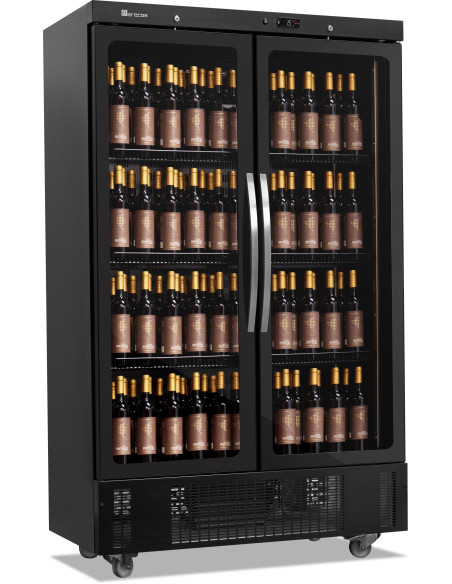Vinkylskåp med glasdörr, modell CV 800 CS PV