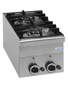 Gasspis, 2 brännare 600 Line bordsmodell G2S6