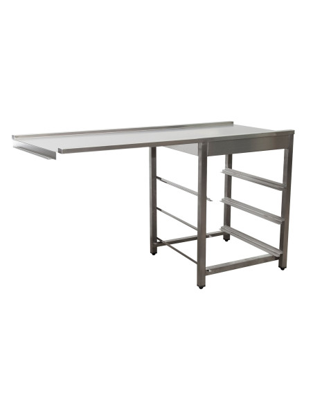 Avloppsbord för diskmaskin vänster 1600mm