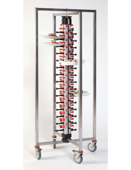 Tallriksstaplingssystem Plate-Mate modell PM 60 HOPPVÄRD