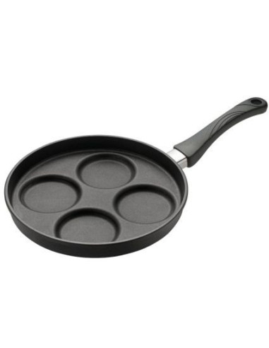 Eurolux Premium stekt ägg-/pannkaksform Ø 26 cm, med 4 hålrum