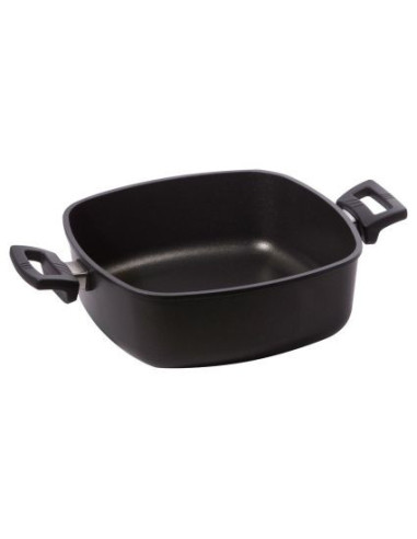 Eurolux Premium stekpanna set 28 x 28 cm, 10 cm H, 6,0 L, inkl. glaslock