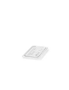 Lock GN 1/3, m htg, Polycarb, Klar