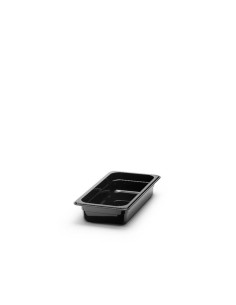 Kantin Gn 1/3-65 Polycarb, Svart