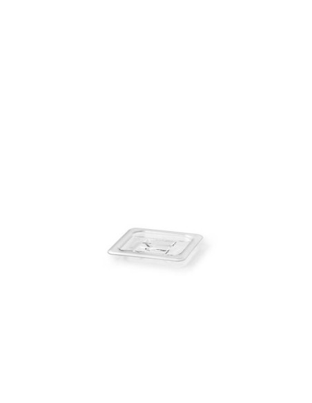 Lock  GN 1/6, m htg, Polycarb, Klar