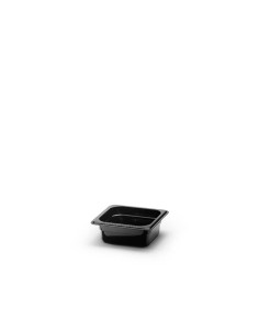 Kantin Gn 1/6-65 Polycarb, Svart