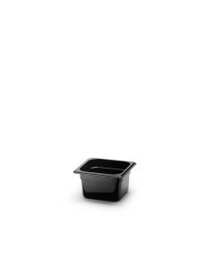 Kantin Gn 1/6-100 Polycarb, Svart