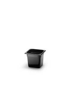 Kantin Gn 1/6-150 Polycarb, Svart