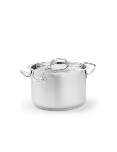 Pasta kittel 5L rostfri med låsbart perf lock
