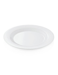 Melamin tallrik vit – Vit