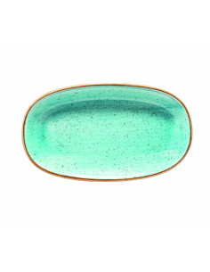 AQUA Oval tallrik 15x8,5cm