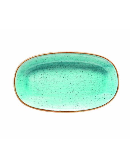 AQUA Oval tallrik 15x8,5cm