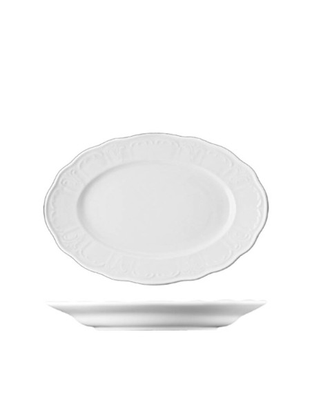 Bellevue oval tallrik