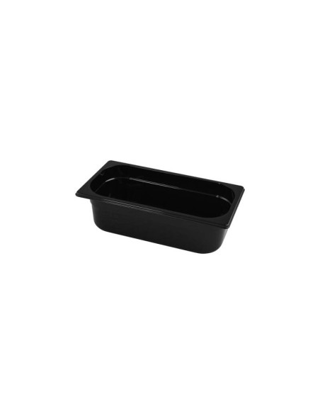Kantin GN 1/3-100 Polypropen, Svart
