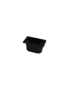 Kantin GN  1/9-100 Polypropen, Svart