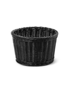 Brödkorg Svart rund D26xH16cm