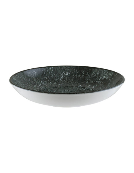 Cosmos black bloom coupe tallrik – Black