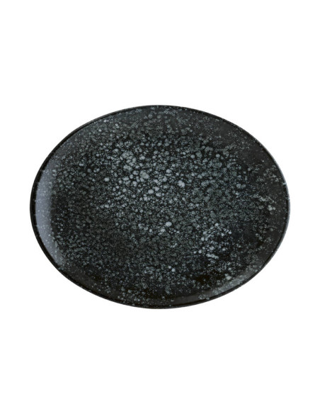Cosmos Black Oval tallrik 36x28cm