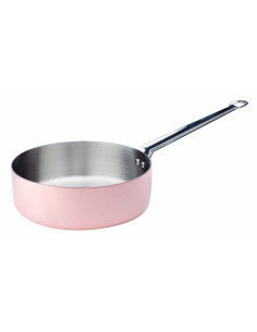 Agnelli Traktörpanna koppar D28cm förtennad
