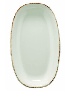 Retro tallrik oval