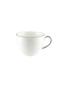 Retro kaffekopp svart kant – Svart 2