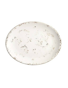 GRAIN Oval Tallrik 31x24cm Moove