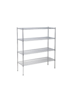 Hyllställning 1060x530xH1880 krom