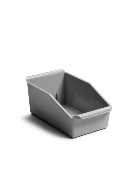 Besticklåda 300x167x130mm, Grå PP Plast