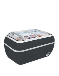 Antracit frysbox stormarknad - TWIN HEAD A-F