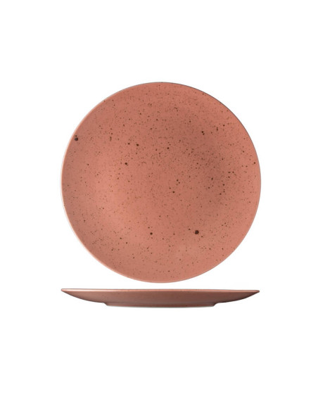LIFESTYLE Tallrik flat utan bräm D30cm Terracotta
