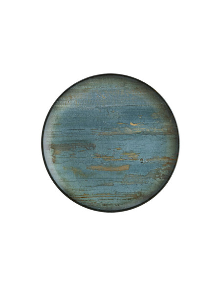 Madera tallrik gourmet flat