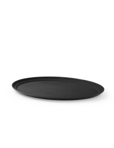 Barbricka Oval Svart 56x67,5 cm