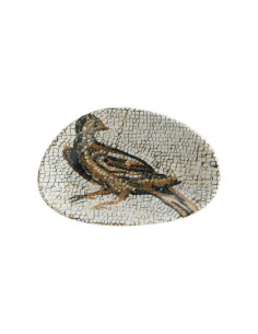 MESOPOTAMIA  Oval skål d15cm Fågel