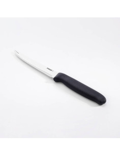 Pirge Bar kniv tandad gaffelspets 12 cm svart