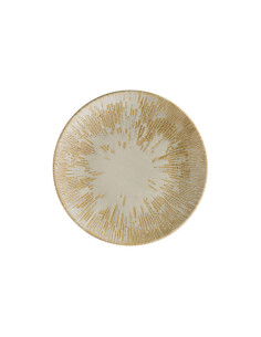 Snell sand tallrik gourmet flat – Sand