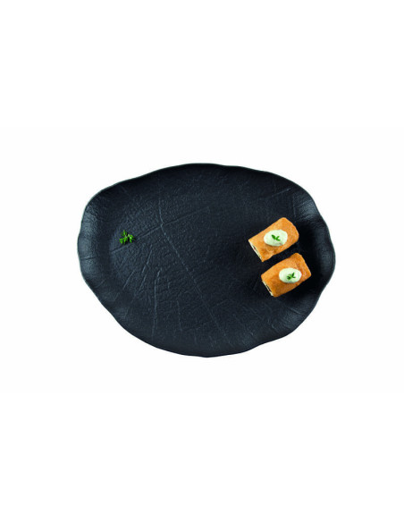 SHADE Fat oval 33cm Svart