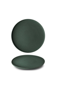 Granit No 9. Tallrik Grön Rå D26cm/utgående